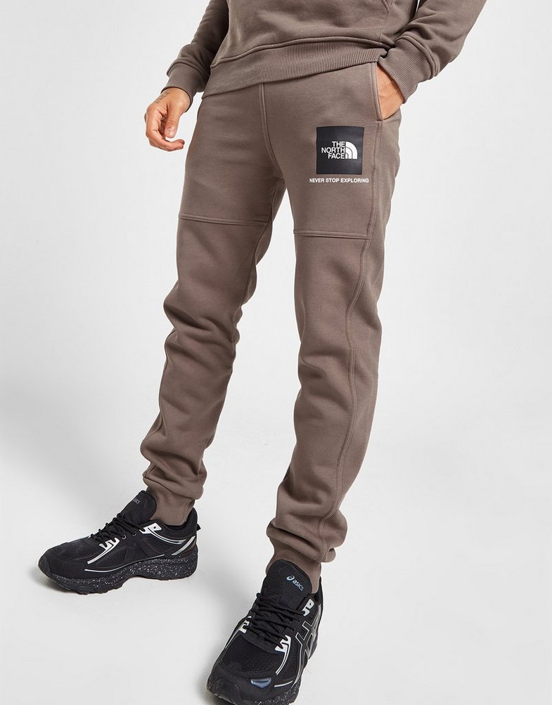 Pantaloni pentru bărbați THE NORTH FACE PANTALONI DE   TRENING  FINE BOX JOGGERS  NF0A5IILNXL1 Maro