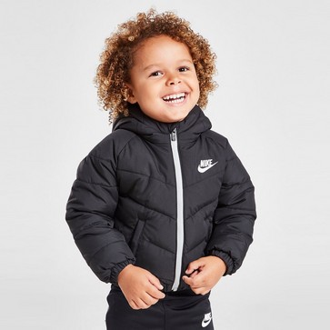 Vaikiška žieminė striukė NIKE STRIUKĖ CORE PAD JKT BLK/WHT