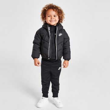 Vaikiška žieminė striukė NIKE STRIUKĖ CORE PAD JKT BLK/WHT
