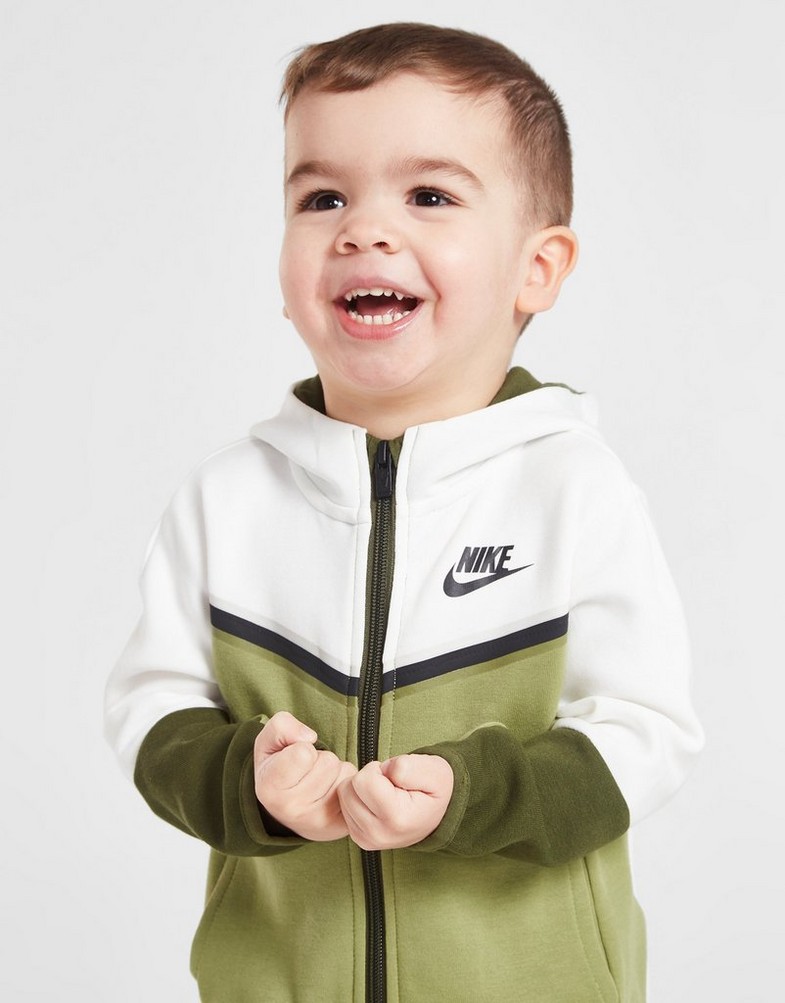 Detská tepláková súprava NIKE SÚPRAVA TECH FZ HD SUIT 56H052ECO Khaki
