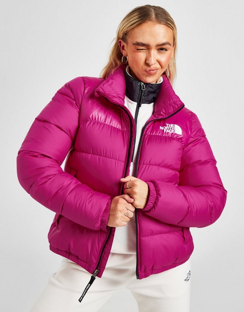 THE NORTH FACE PRZEJŚCIOWA LOGO PADDED JACKET NF0A7ZHS1461 Różowy