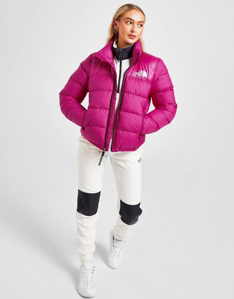 THE NORTH FACE PRZEJŚCIOWA LOGO PADDED JACKET NF0A7ZHS1461 Różowy