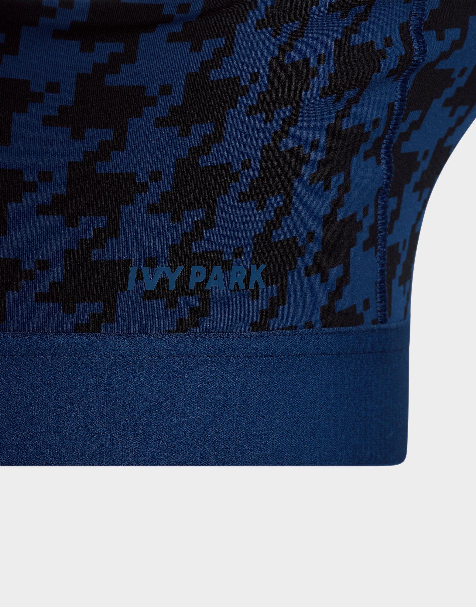 ADIDAS FIGI X IVY PARK SPORTS BRA HM2594 Niebieski
