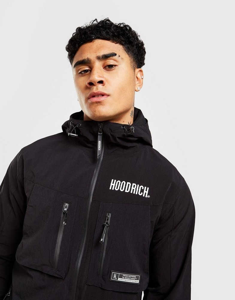 Kurtka męska HOODRICH PRZEJŚCIOWA CURSE JACKET HR-0222-0316 Czarny