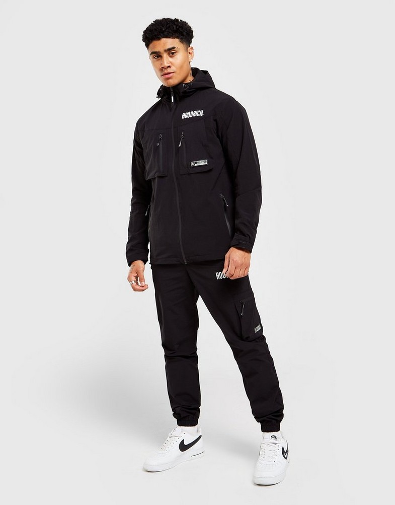 Kurtka męska HOODRICH PRZEJŚCIOWA CURSE JACKET HR-0222-0316 Czarny