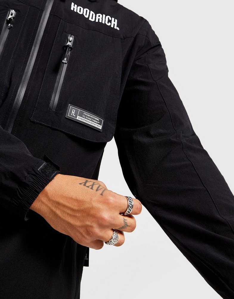 Kurtka męska HOODRICH PRZEJŚCIOWA CURSE JACKET HR-0222-0316 Czarny