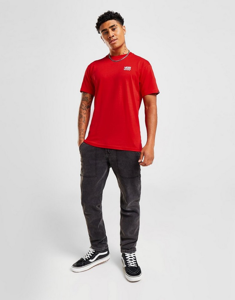 Koszulka, t-shirt męski VANS T-SHIRT CORE TEE VN0A7TLG0PZ1 Czerwony