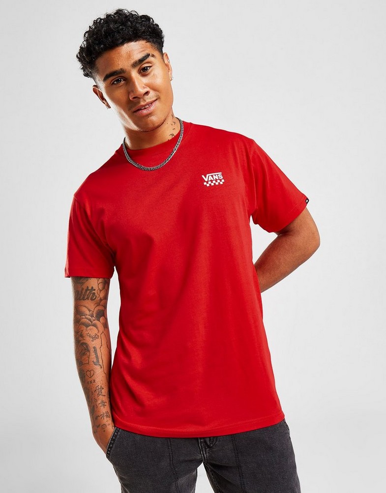 Koszulka, t-shirt męski VANS T-SHIRT CORE TEE VN0A7TLG0PZ1 Czerwony