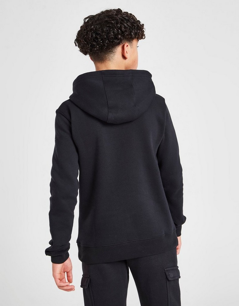 Koszulka, t-shirt dziecięcy NIKE KRÓTKI RĘKAW NBA MIAMI HEAT ESSENTIAL PULLOVER HOODIE JUNIOR 2Z2B7FFPQMIA Czarny