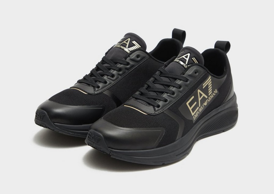 Buty sneakersy męskie EMPORIO ARMANI FUTURE MESH X8X125XK303M701 Czarny
