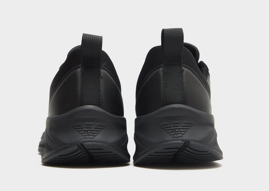 Buty sneakersy męskie EMPORIO ARMANI FUTURE MESH X8X125XK303M701 Czarny