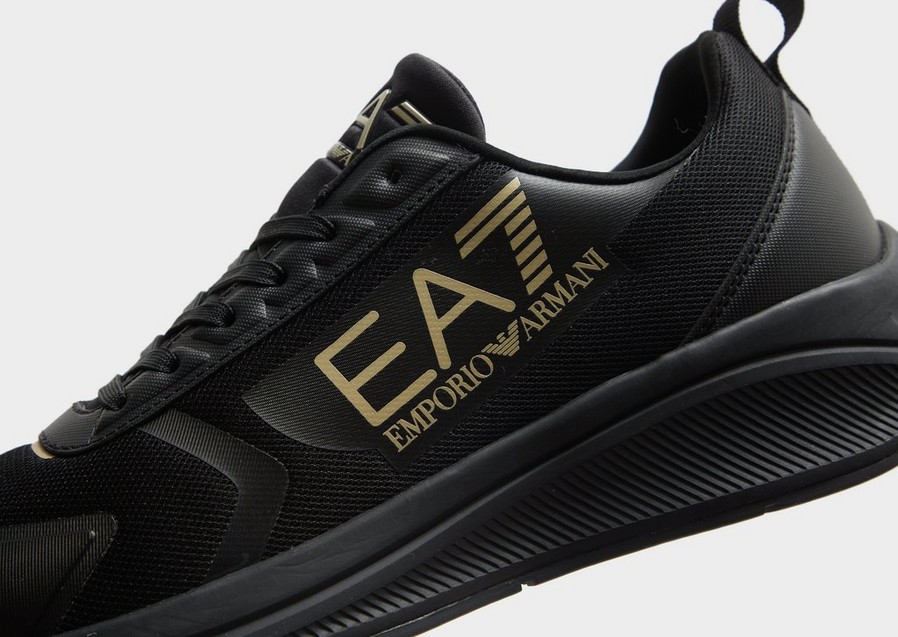 Buty sneakersy męskie EMPORIO ARMANI FUTURE MESH X8X125XK303M701 Czarny
