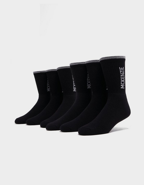 Mckenzie 6-Pack Crew Socks Junior