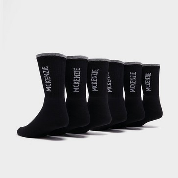 Vaikiškos kojinės MCKENZIE 6-PACK CREW SOCKS JUNIOR 