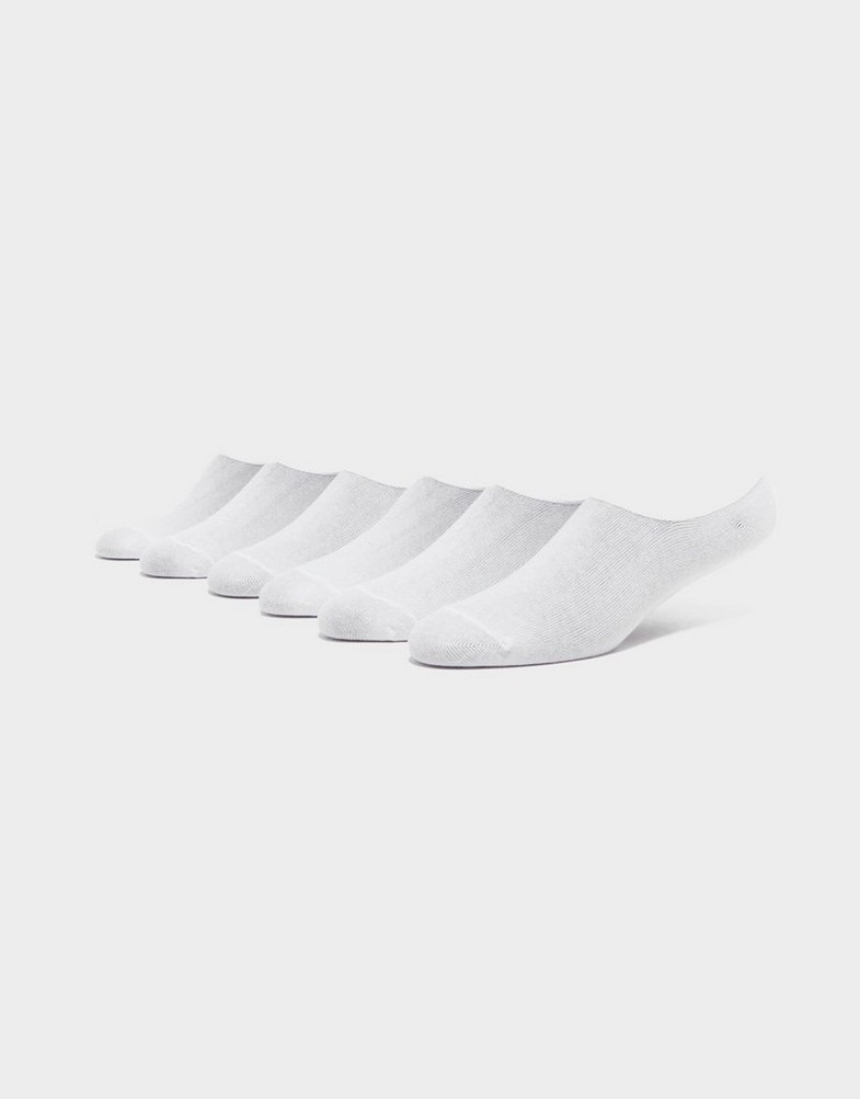 Dámske ponožky MCKENZIE 6-PACK INVISIBLE SOCKS  MCKAA15455W Biela