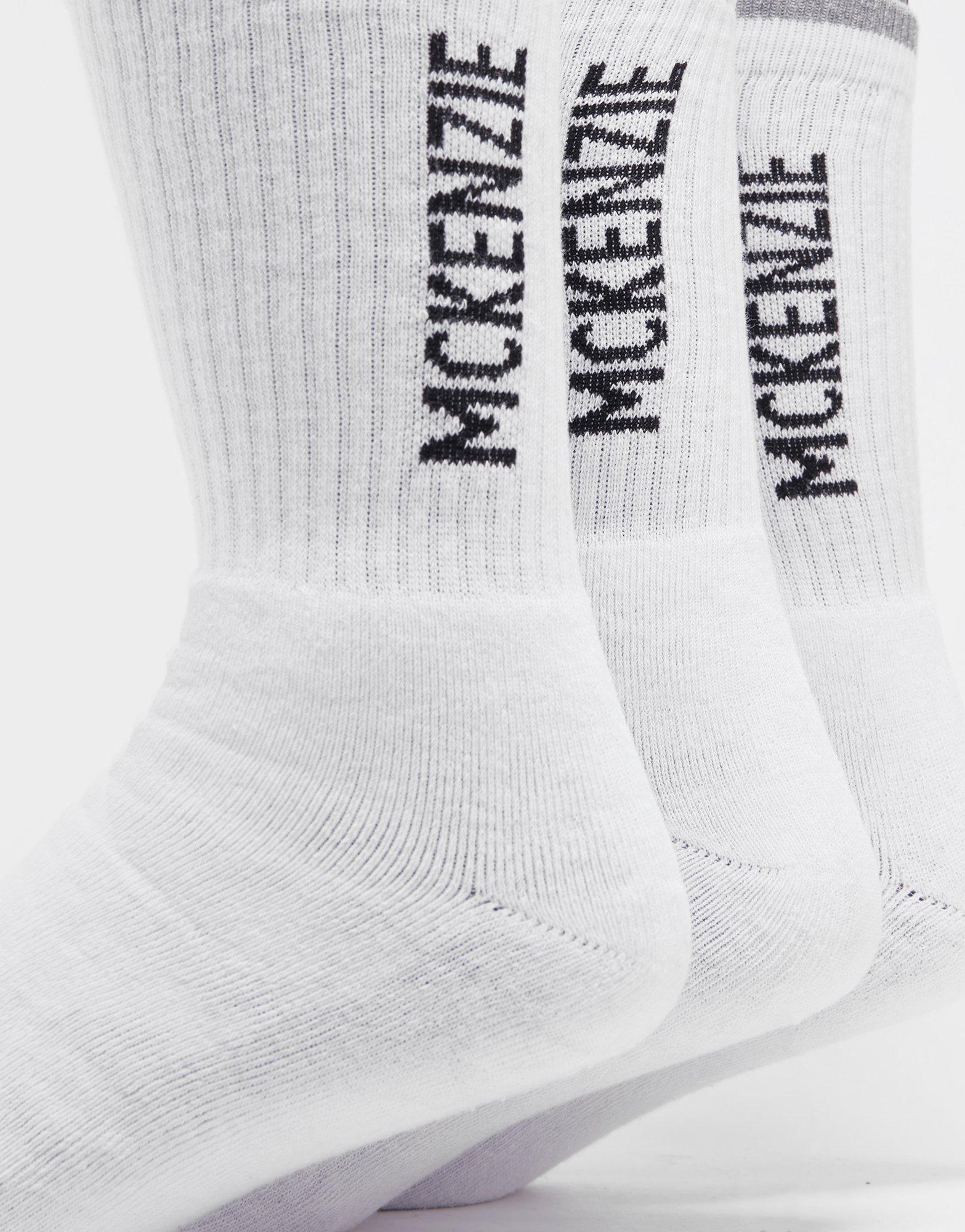 Női zokni MCKENZIE ZOKNI 6-PACK CREW SOCKS MCKAA15457W Fehér