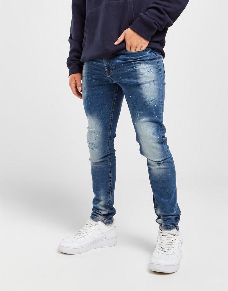SUPPLY & DEMAND DALLAS JEANS  SUPTM16166 Czarny