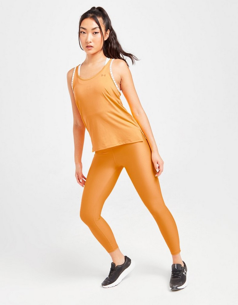 UNDER ARMOUR BEZRĘKAWNIK KNOCKOUT TANK TOP 1351596-782 Pomarańczowy