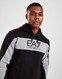 EMPORIO ARMANI Z KAPTUREM COLOUR BLOCK OVERHEAD HOODIE