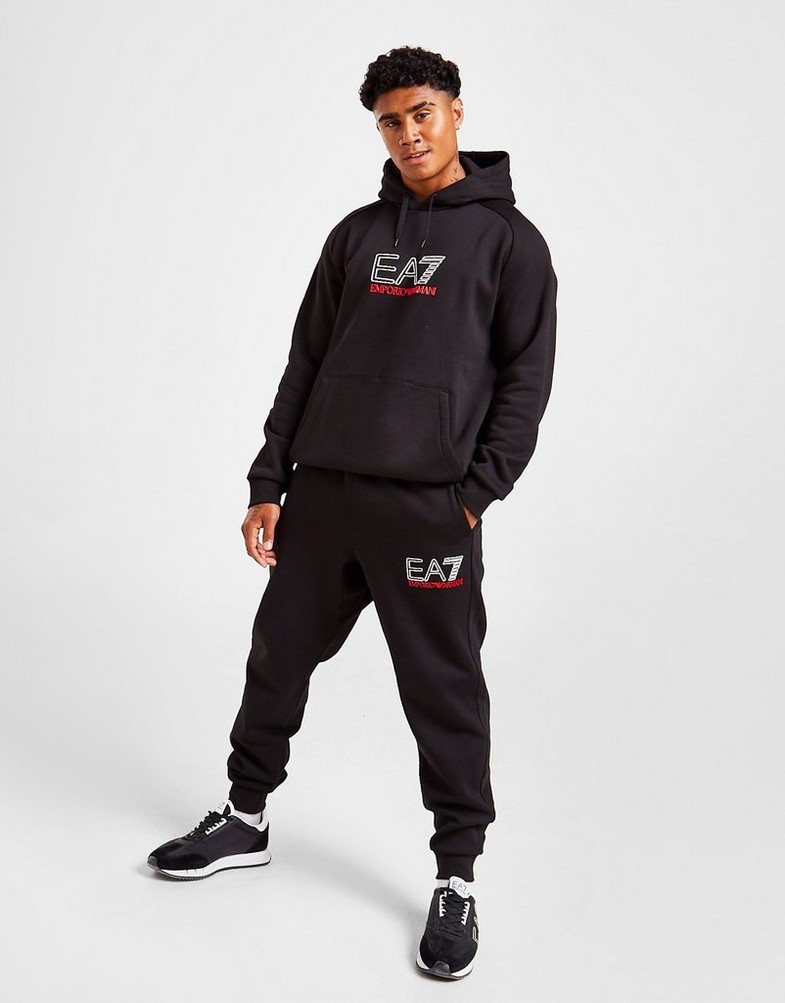 Ea7 micro best sale tape hoodie