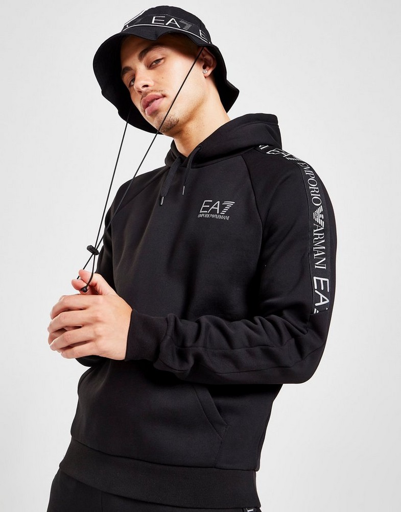 Trening pentru bărbați EMPORIO ARMANI TRENING TAPE REFLECT OVERHEAD TRACKSUIT