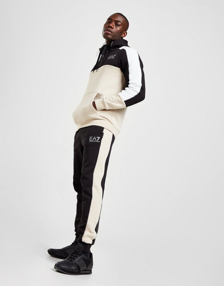 EMPORIO ARMANI TRENINGOWE COLOUR BLOCK JOGGERS 6LPP60PJ07Z0200 Czarny