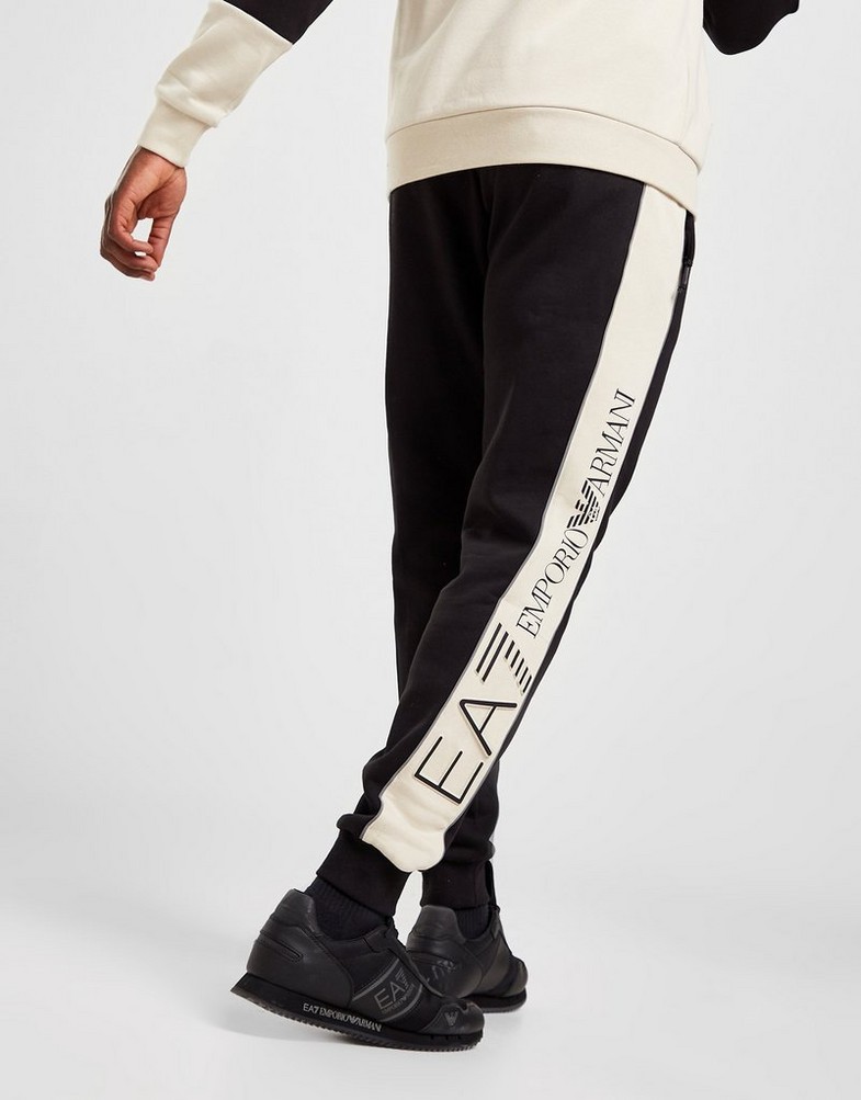 EMPORIO ARMANI TRENINGOWE COLOUR BLOCK JOGGERS 6LPP60PJ07Z0200 Czarny