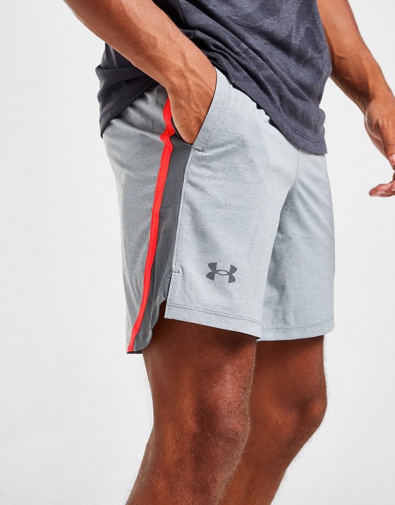 Krótkie spodenki, szorty męskie UNDER ARMOUR SZORTY 1361493-016 Szary