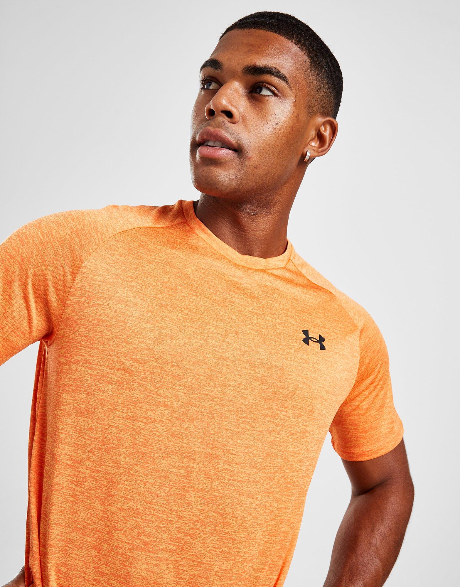 Мъжка тениска UNDER ARMOUR ТЕНИСКА TECH TEE 326413-782 Оранжев