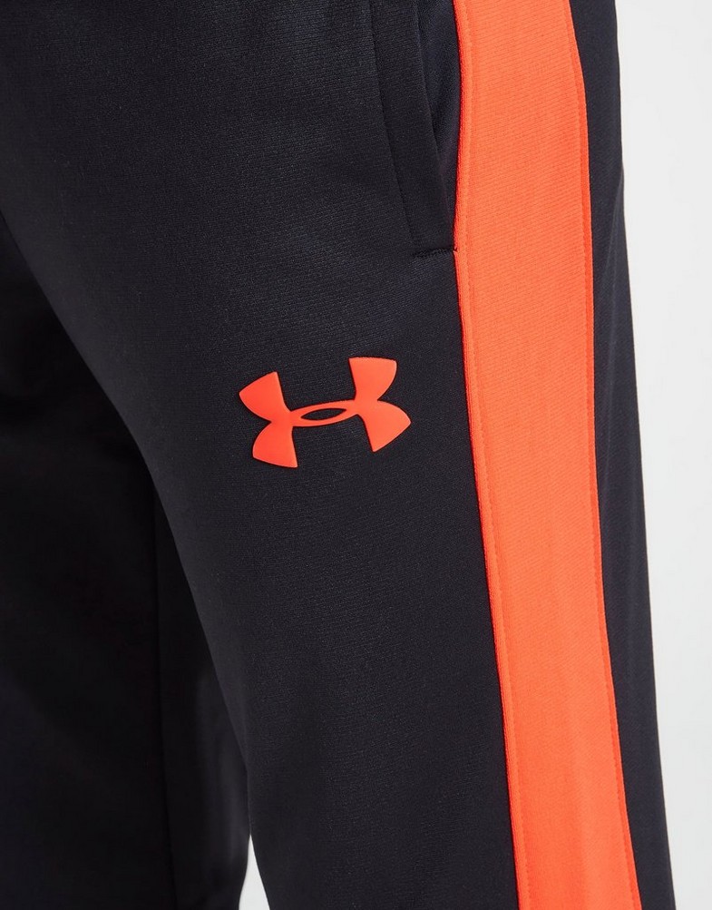 Komplet dresowy dziecięcy UNDER ARMOUR DRES KNIT TRACKSUIT JUNIOR 1363290-002 Czarny