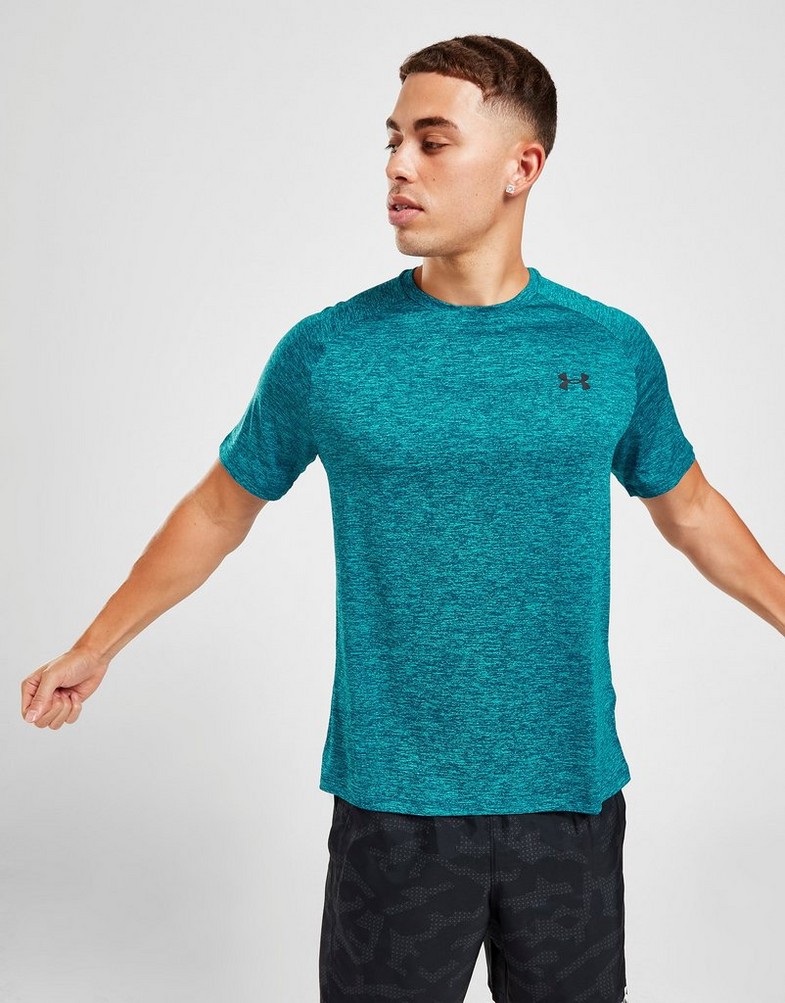 UNDER ARMOUR TSHIRT TECH TEE 1326413421 kolor Niebieski Męskie