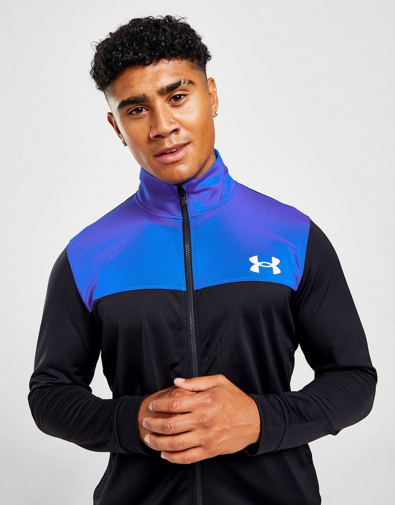 Komplet dresowy męski UNDER ARMOUR DRES TRACKSUIT 1366212-002 Czarny