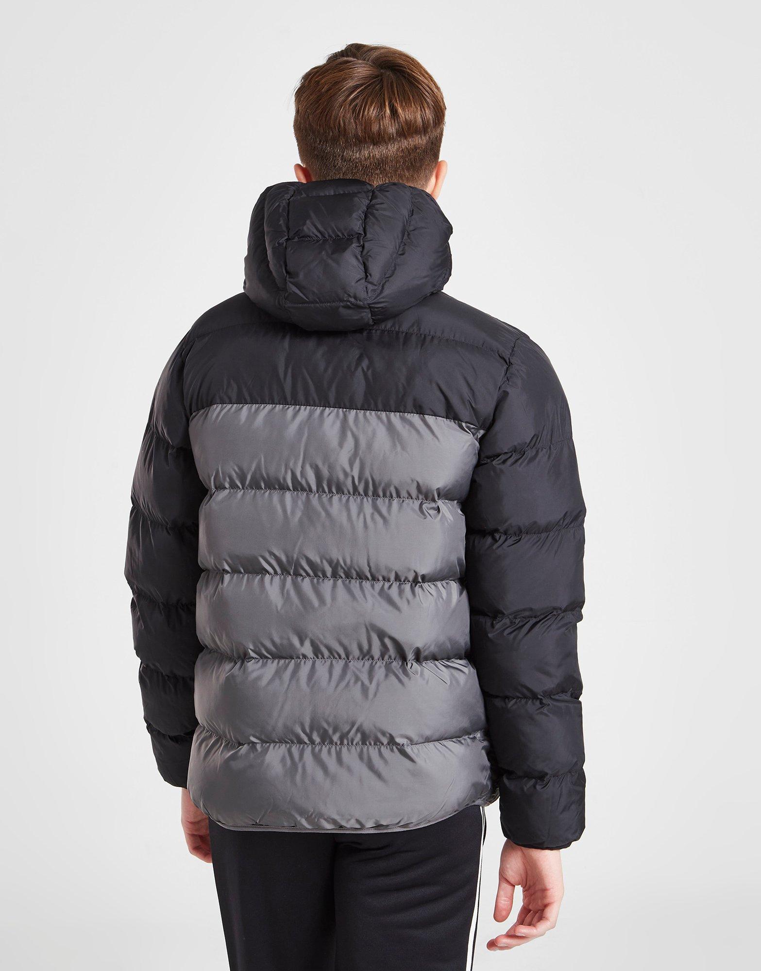 Детско зимно яке ADIDAS ЯКЕ ЗИМНО CB BOS JCKT BLK/GRY BOY HT9924 Сив