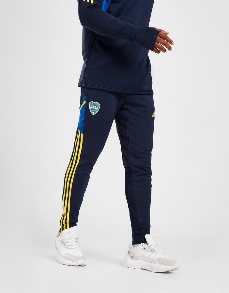 Komplet dresowy męski ADIDAS DRES BOCA JUNIORS TRAINING TRACK PANTS HC0995 Niebieski