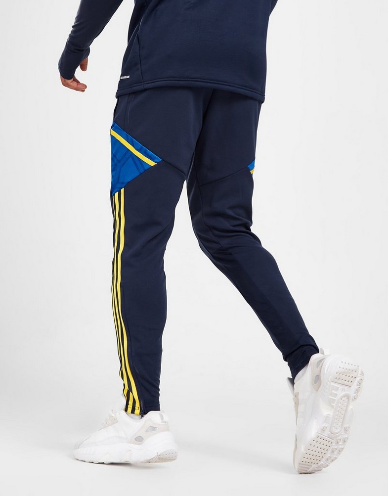 Komplet dresowy męski ADIDAS DRES BOCA JUNIORS TRAINING TRACK PANTS HC0995 Niebieski