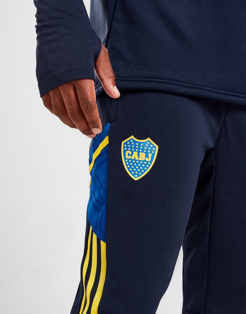 Komplet dresowy męski ADIDAS DRES BOCA JUNIORS TRAINING TRACK PANTS HC0995 Niebieski