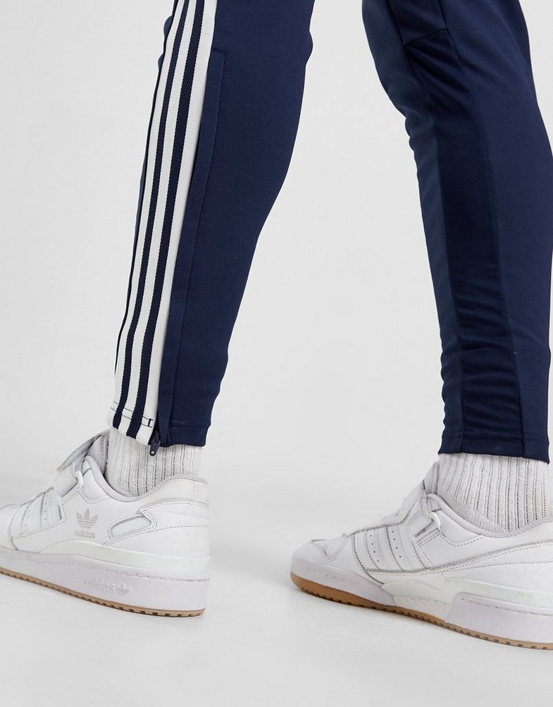 Komplet dresowy męski ADIDAS DRES OLYMPIQUE LYON TRAINING TRACK PANTS GA8990 Niebieski