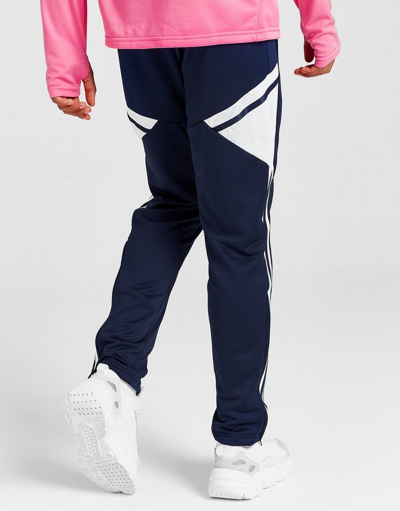 Komplet dresowy dziecięcy ADIDAS DRES OLYMPIQUE LYON TRAINING TRACK PANTS JUNIOR GA8991 Granatowy