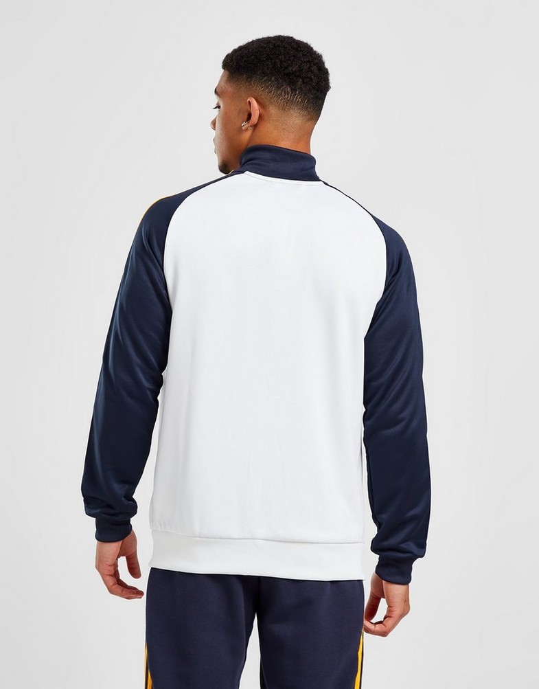 Komplet dresowy męski ADIDAS DRES REAL MADRID DNA TRACK TOP HD1324 Biały