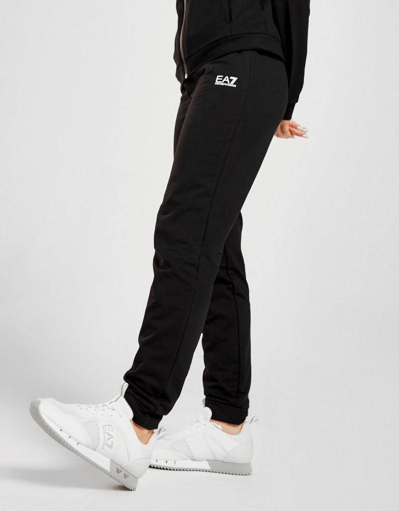 EMPORIO ARMANI DRES LOGO ZIP HOODIE TRACKSUIT 6LTVW0TJALZ1200 Czarny