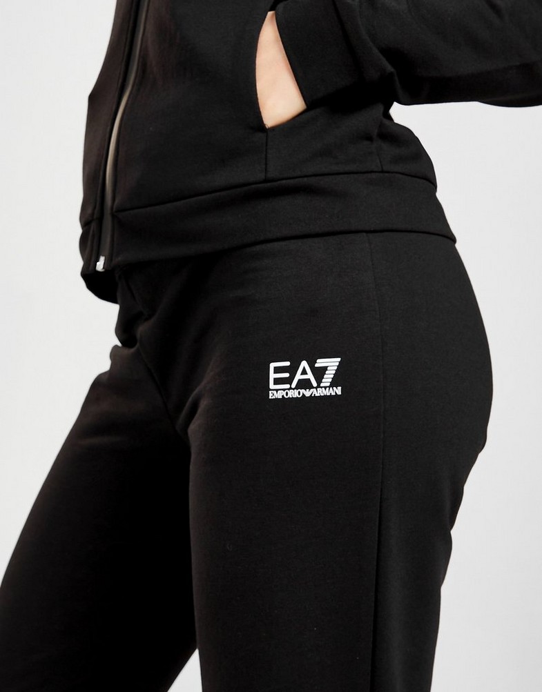 EMPORIO ARMANI DRES LOGO ZIP HOODIE TRACKSUIT 6LTVW0TJALZ1200 Czarny