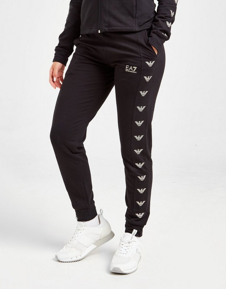 Bluza damska EMPORIO ARMANI Z KAPTUREM EAGLE FULL ZIP HOODIE 6LTM28TJJRZ0200 Czarny