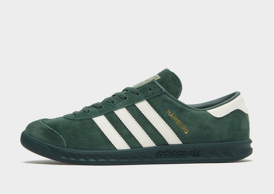 Buty sneakersy męskie ADIDAS HAMBURG GW9641 Zielony
