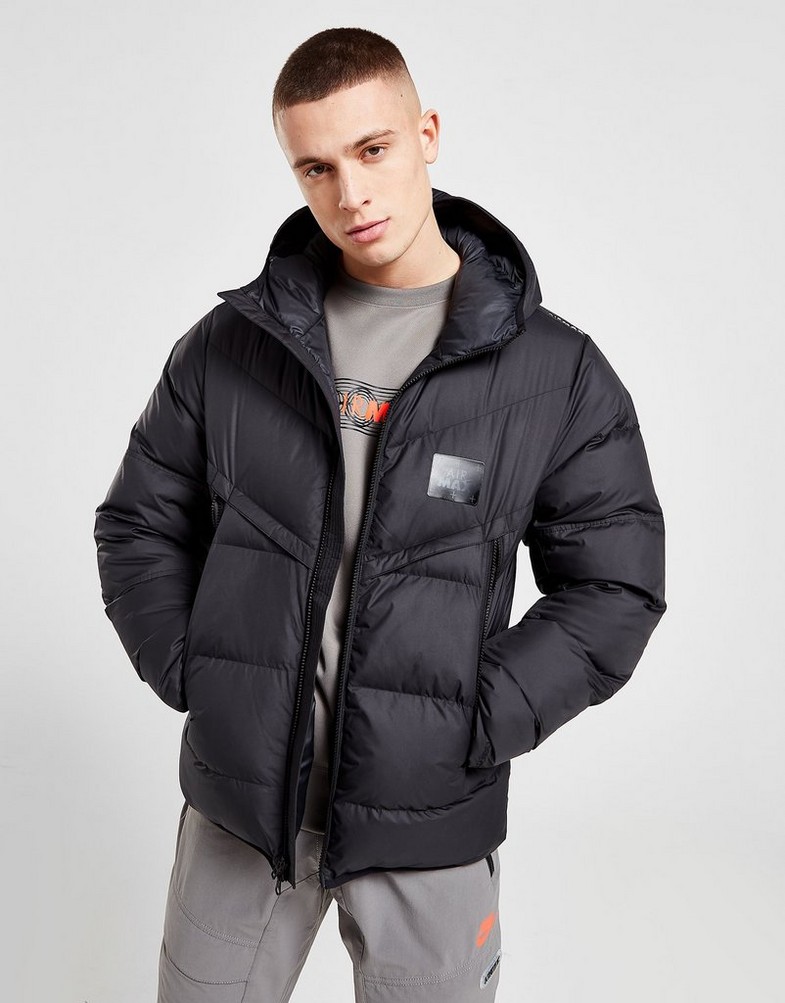 Kurtka męska NIKE KURTKA ZIMOWA MAX BUBBLE JKT BLK DX2039-010 Czarny
