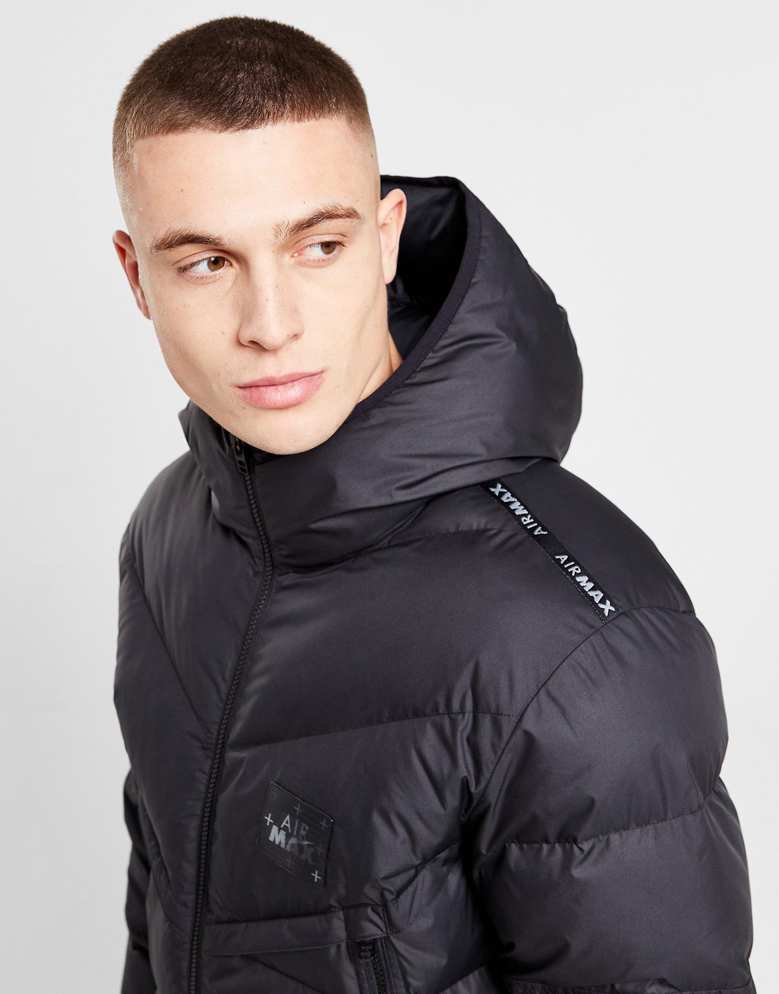 Kurtka męska NIKE KURTKA ZIMOWA MAX BUBBLE JKT BLK DX2039-010 Czarny