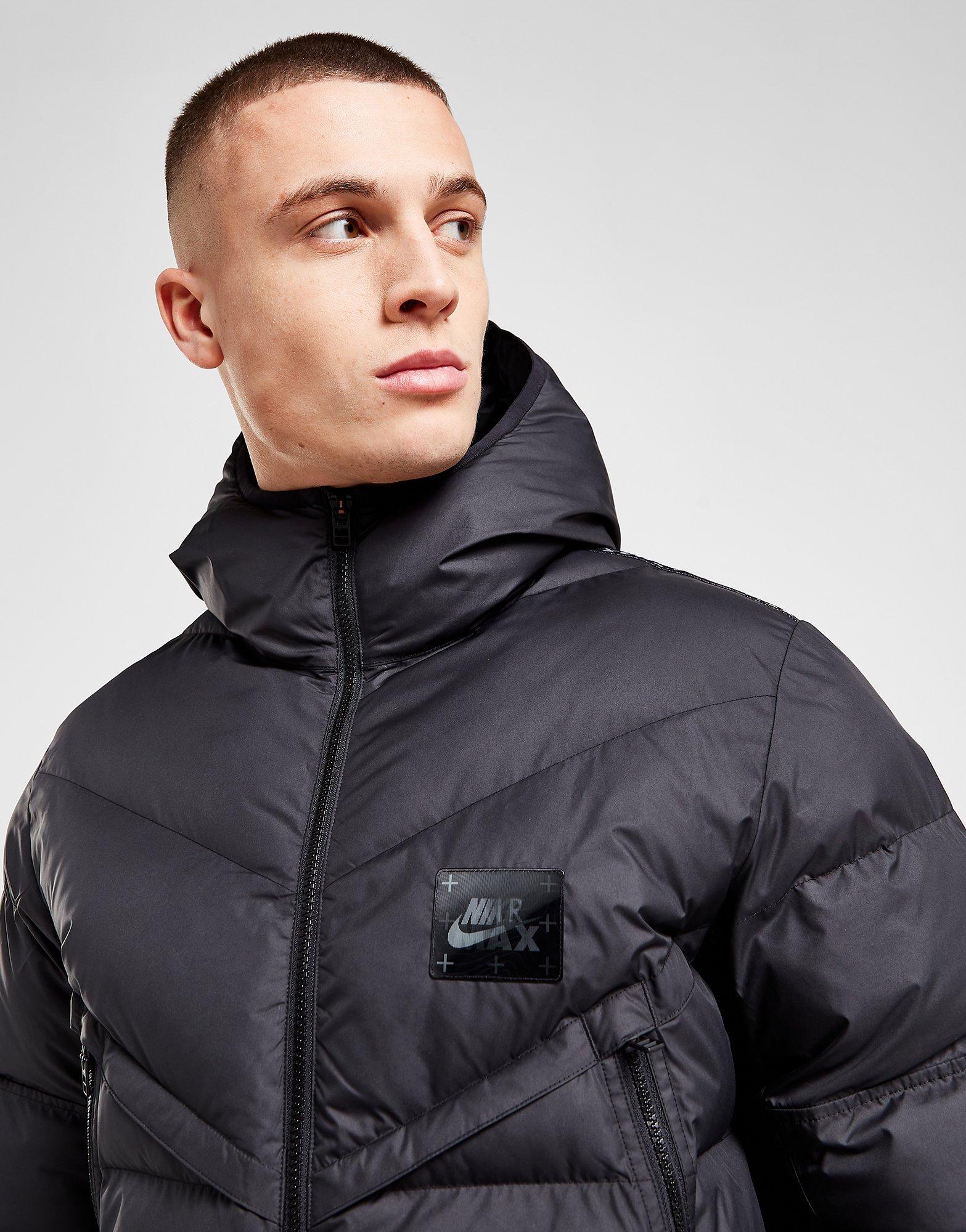 Kurtka męska NIKE KURTKA ZIMOWA MAX BUBBLE JKT BLK DX2039-010 Czarny