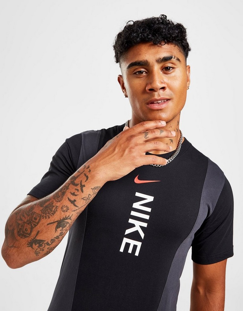 Tricou pentru bărbați NIKE TRICOU HYBRID TEE BLK DV2328-010 Negru