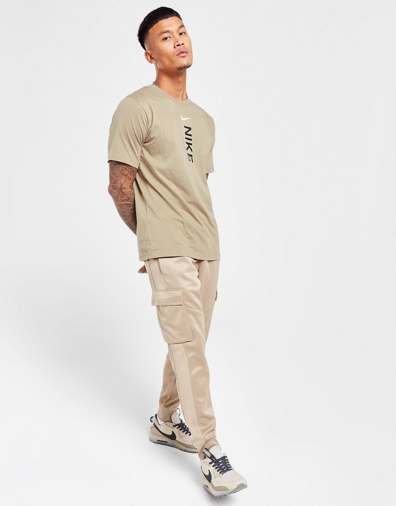 Koszulka, t-shirt męski NIKE T-SHIRT M NSW HYBRID SS TOP DV2328-247 Beżowy