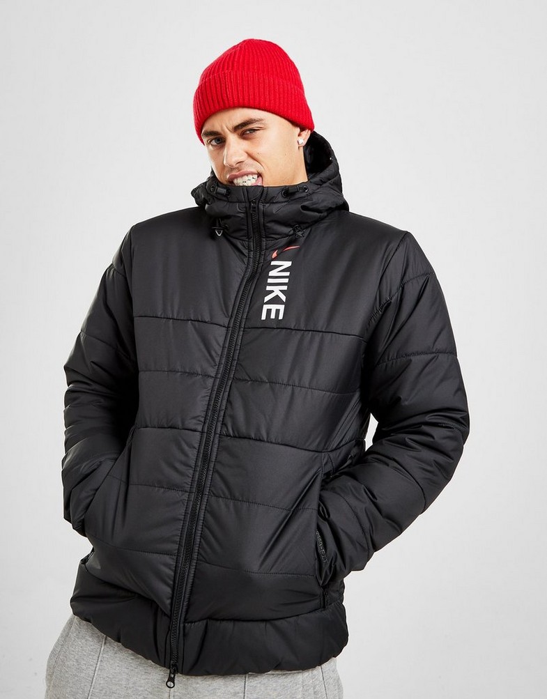Férfi kabát NIKE KABÁT TÉLI HYBRD JKT BLK DX2036-010 Fekete