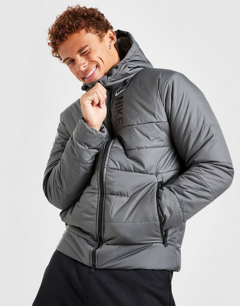 Férfi kabát NIKE KABÁT TÉLI HYBRID JKT GRY DX2036-068 Szürke
